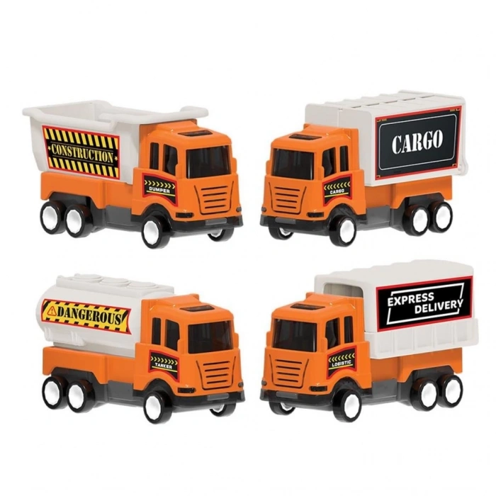 BFS   07 628 Pilsan Çek Bırak Mini Kamyonlar İş Serisi (Adet)