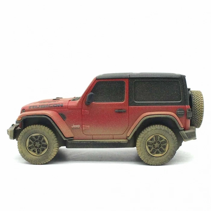 BFS   1:24 Jeep Wrangler Rubicon Muddy Uzaktan Kumandalı Araba