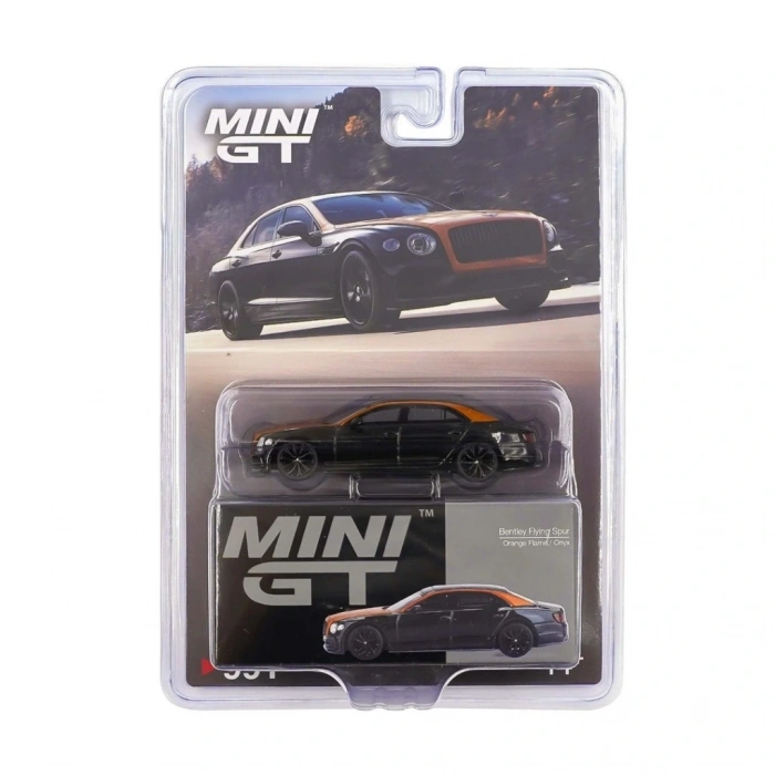 BFS 1/64 Bentley Flying Spur Orange Flame / Onyx - Blister Paket