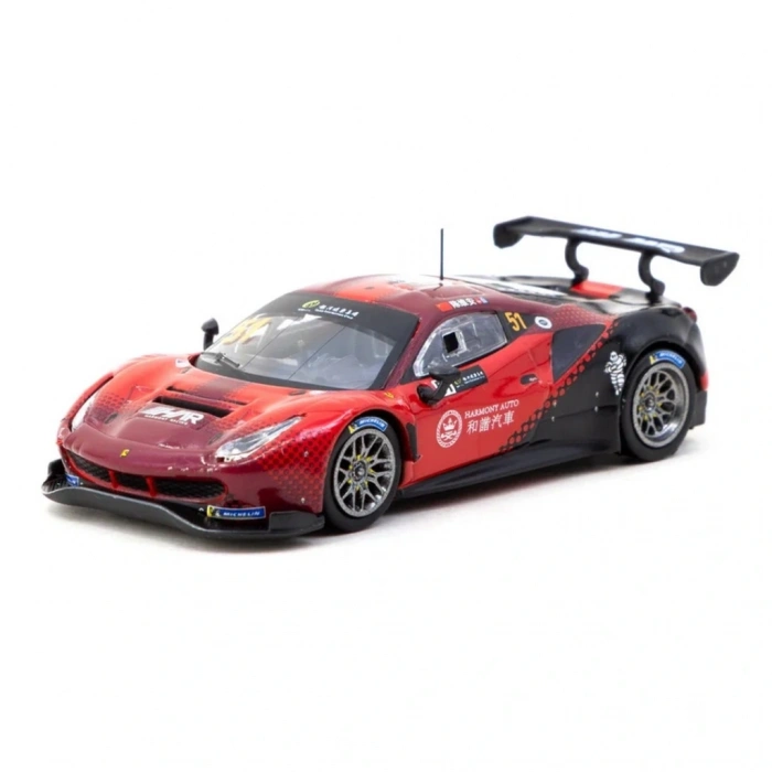 BFS 1/64 Ferrari 488 GT3 Macau GT Cup 2022 Harmony Racing Model Araç