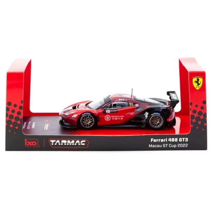 BFS 1/64 Ferrari 488 GT3 Macau GT Cup 2022 Harmony Racing Model Araç