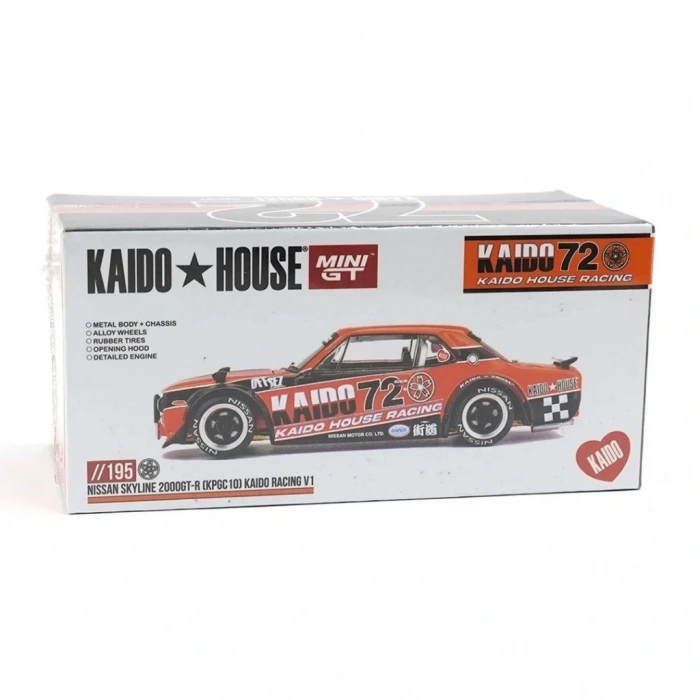 BFS 1/64 Kaido House Nissan Skyline 2000GT-R (KPGC10) Kaido Racing V1