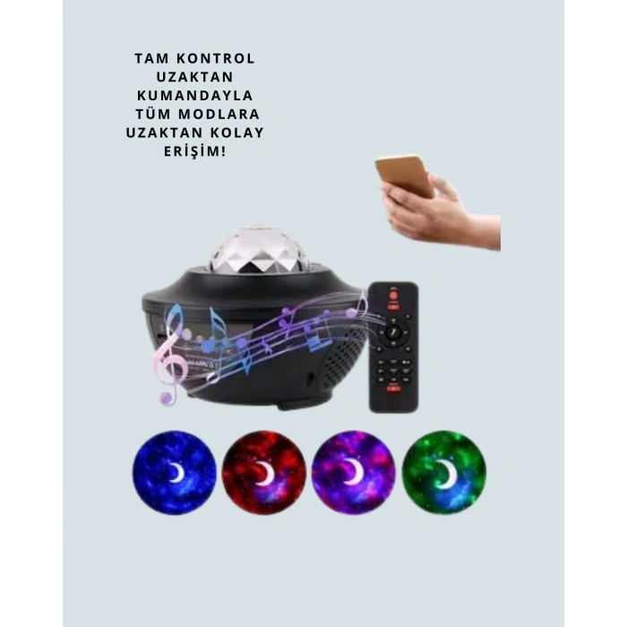 BFS 10 Renkli Kombinasyon + Breathing Light + 2 Saat Zamanlayıcılı Star Lamba