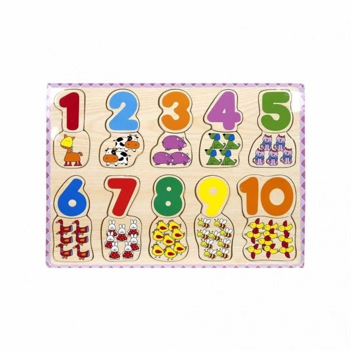 BFS  1006609  Tahta   Bultak Rakamlar Hayvanlı