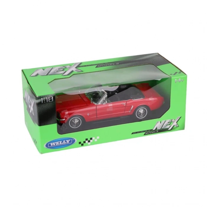 BFS  12519C WELLY 1 18 1964 1 2 FORD MUSTANG CO