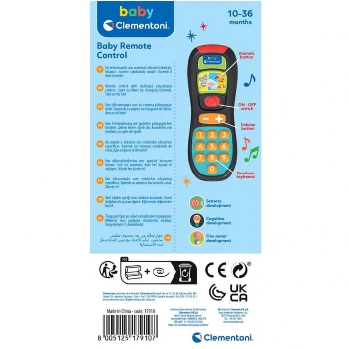 BFS   17910 Baby Clementoni - Uzaktan Kumanda