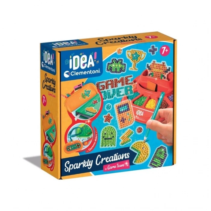 BFS   18774 Idea Clemetoni - Işıltılı Tasarım Seti - Oyun İkonları