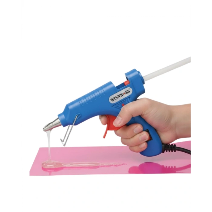 Mey İthalat® 20W Silikon Tabancası 7.5 mm Silikon Uyumlu 5 Adet Hediye Silikon