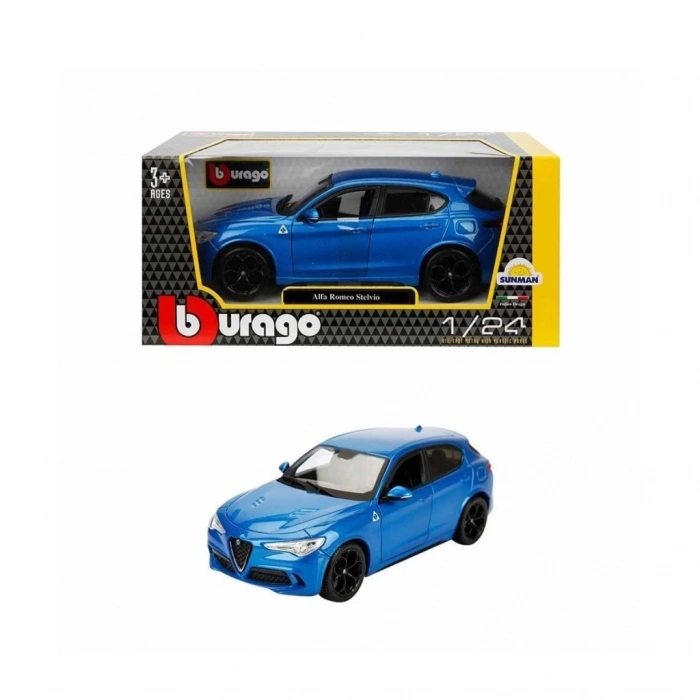 BFS   21086 1:24 Alfa Romeo Stelvio Model Araba -Sunman