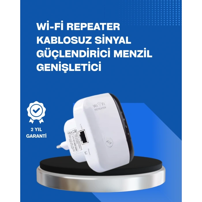 BFS 2.4GHz WiFi Tekrarlayıcı Router – WPS Destekli Kablosuz Ağ Genişletici
