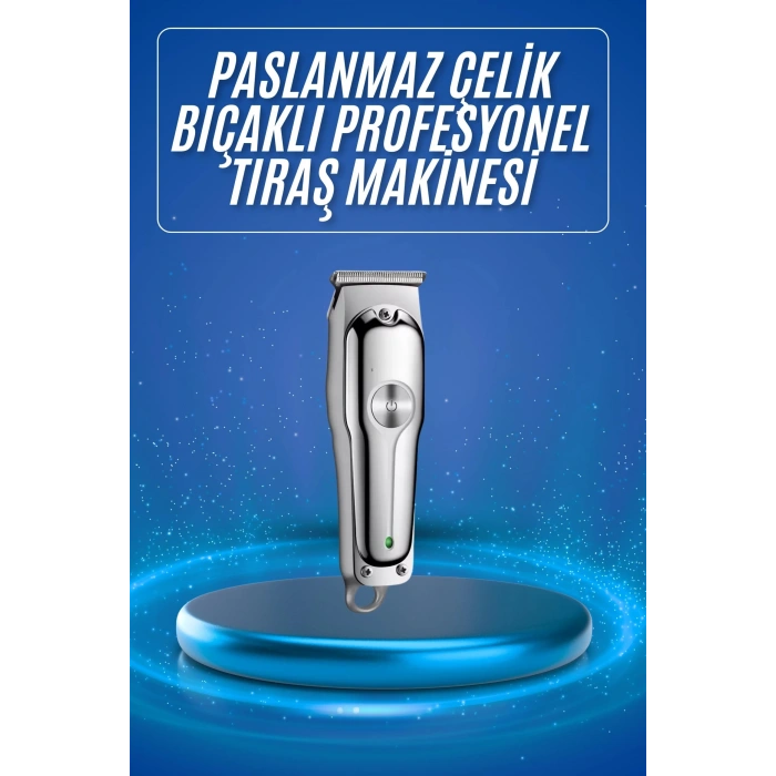 BFS 3 Taraklı Saç Sakal Düzeltici Traş Makinesi Seti Paslanmaz Çelik