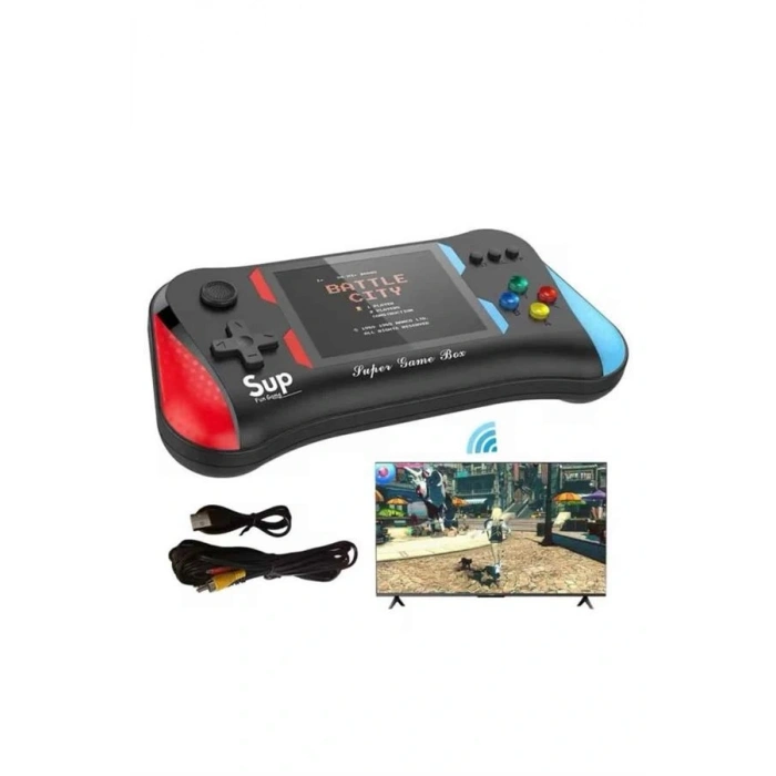 BFS 3.5 İnç 500ü 1 Arada Klasik Oyun Konsolu Nostalji Oyunlu Atari