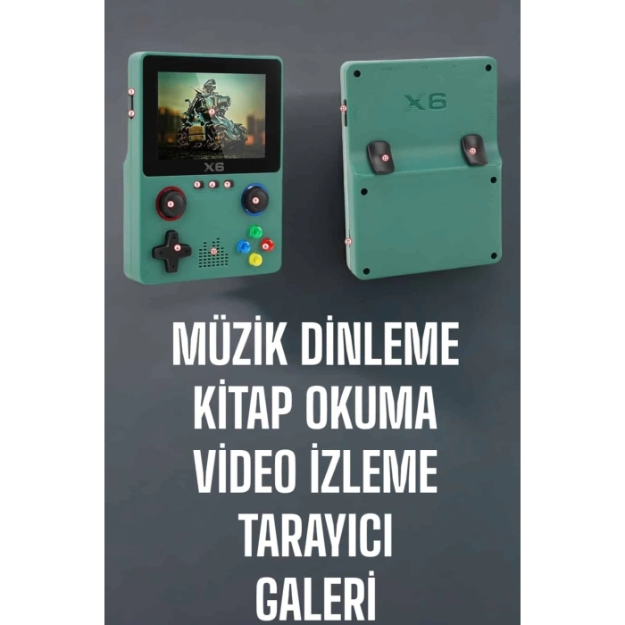 BFS 3.5 İnç Ekran 1000 Oyunlu Oyun Konsolu El Atarisi Miüzik Dinleme ve Kitap Okuma