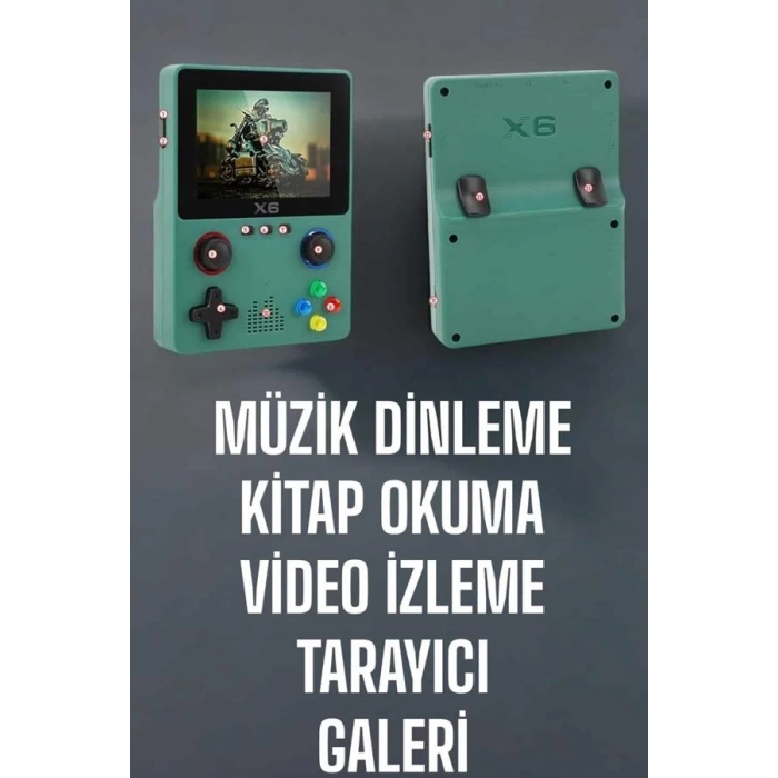 BFS 3.5 İnç Ekran 1000 Oyunlu Oyun Konsolu El Atarisi Miüzik Dinleme ve Kitap Okuma