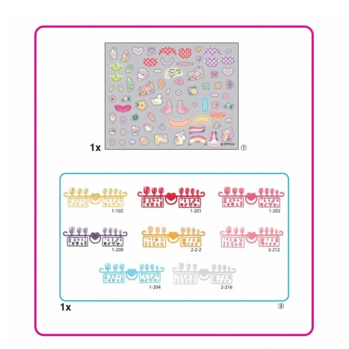 BFS   35059 AquaBeads Kalpler ve Kurdeleler - Yedek Tırnak Paketi +4 yaş