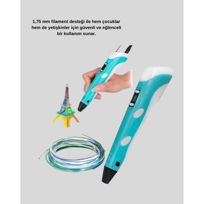 BFS 3D Yazıcı Kalem FDM Teknolojili ve ABS PLA Filament Uyumlu