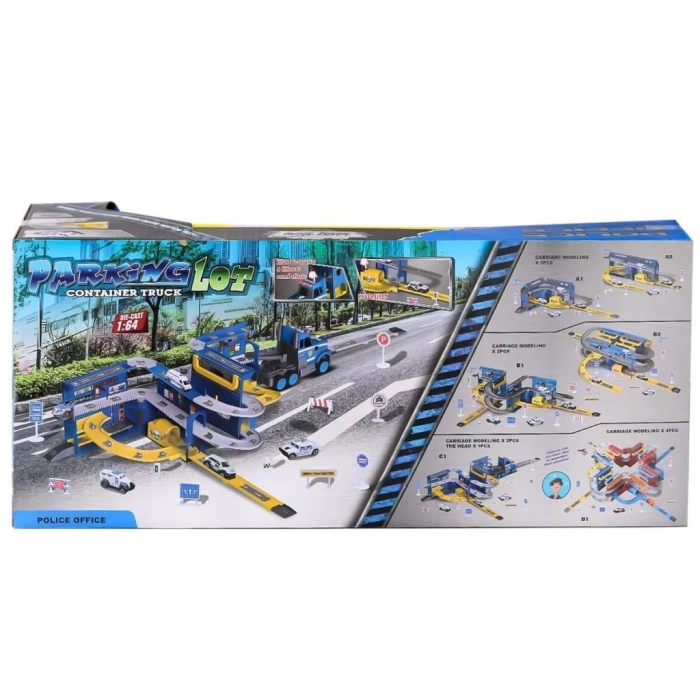 BFS  4345 Sesli Işıklı Transporter Garaj Seti