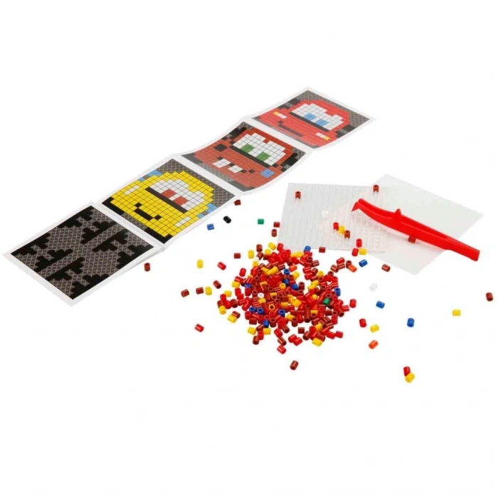 BFS   4in1 Disney Cars Pixel Pixel Boncuk Aktivite ve Oyuncak Seti