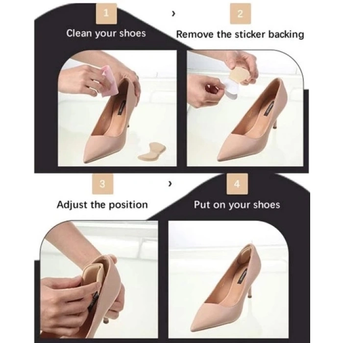 BFS  5 mm Ayakkabı Topuk Vurma Önleyici ve Daraltma Padi 2li