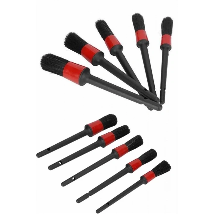 BFS 5 Parça Araç İçi Temizlik Fırçası Araç İçi-Dışı Temizleme Fırça Seti