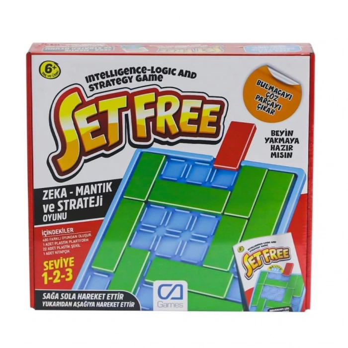 BFS   620 CAPLS-5264 Setfree Zeka, Mantık ve Strateji Oyunu -CaGames