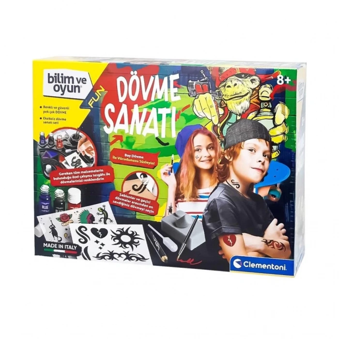 BFS  64329 Dövme Sanatı - Bilim ve Oyun +8 yaş