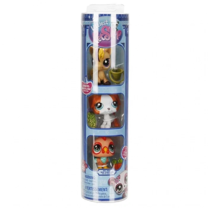 BFS  6469 SUN-Littlest Pet Shop Minişler 3’lü Figür Setİ