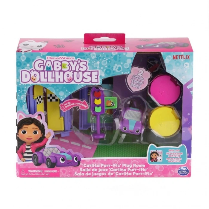 BFS   69300 Gabbys Dollhouse Baby Box Cat Craft-a-Riffic Room Gabby Kedi Riffic Odası