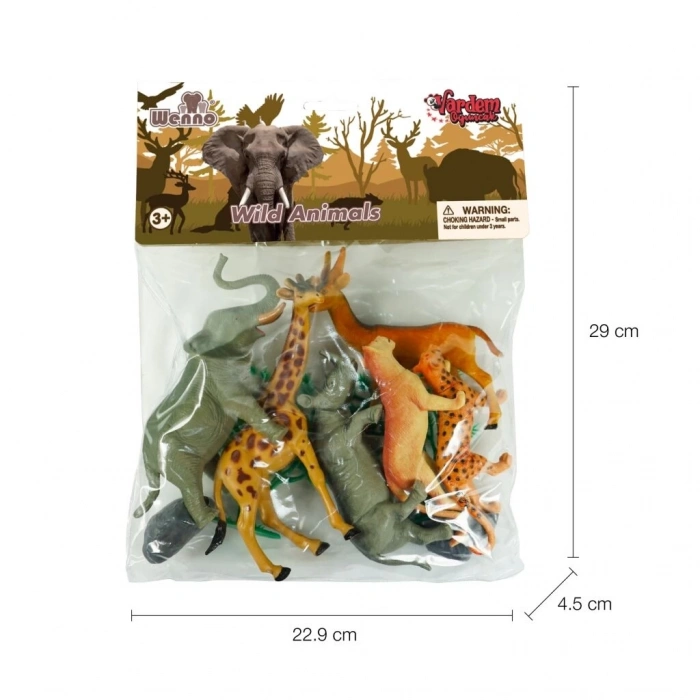 BFS  7141,7142,7143 Poşette 10 parça Hayvan Seti