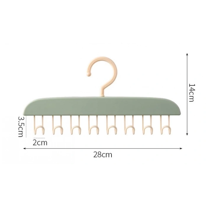 BFS 8 Kancalı Çok Amaçlı Yapışkanlı Askı