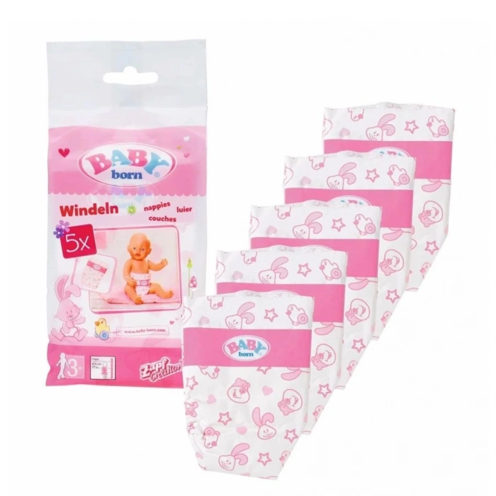 BFS  826508 Baby Born 5li Bebek Bezi (Oyuncak bebek için)