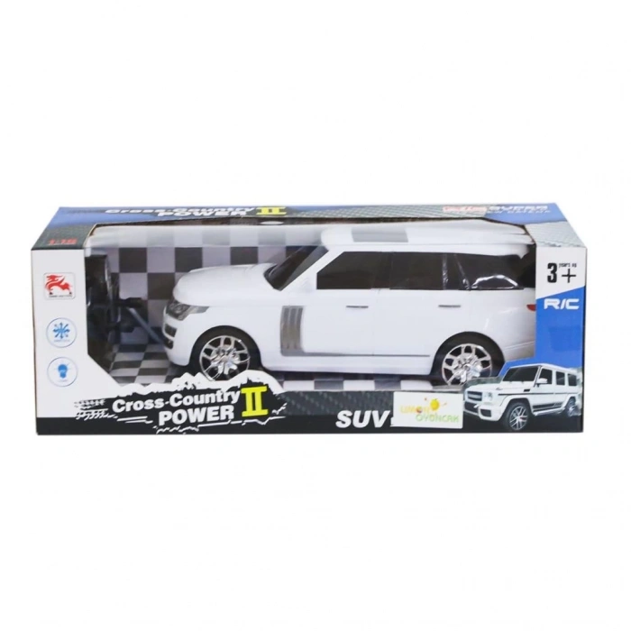 BFS   8578-2A Kumandalı Şarjlı Jeep Cross Country -Limon Oyuncak