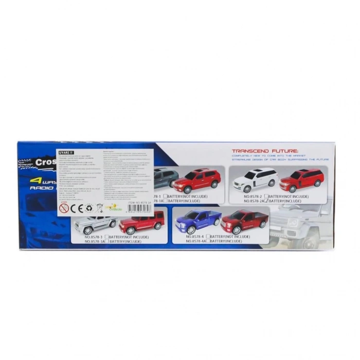 BFS   8578-2A Kumandalı Şarjlı Jeep Cross Country -Limon Oyuncak