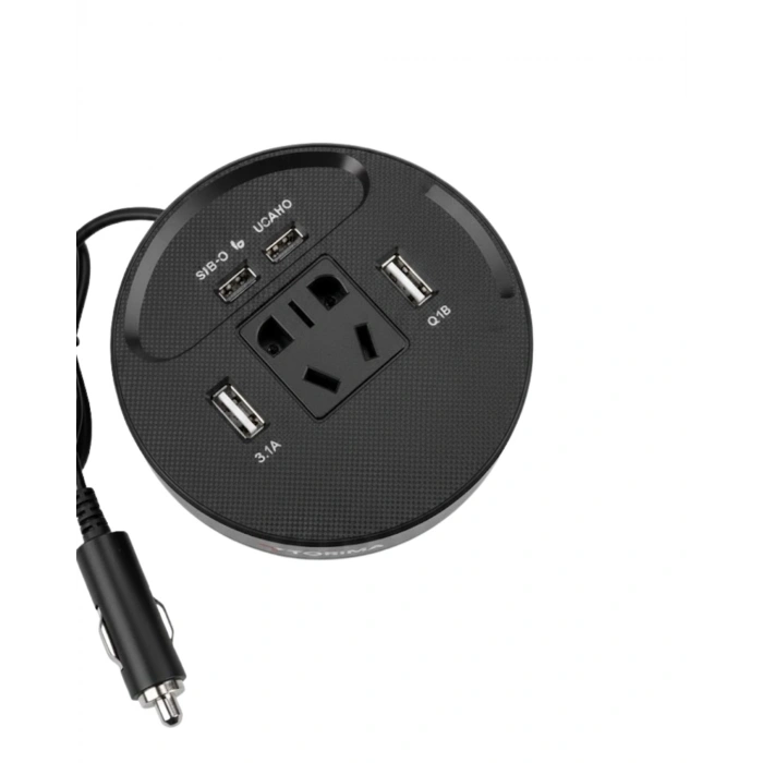 Mey İthalat® Akıllı Isı Kontrollü Araç Power Dönüştürücü Stabil Performans