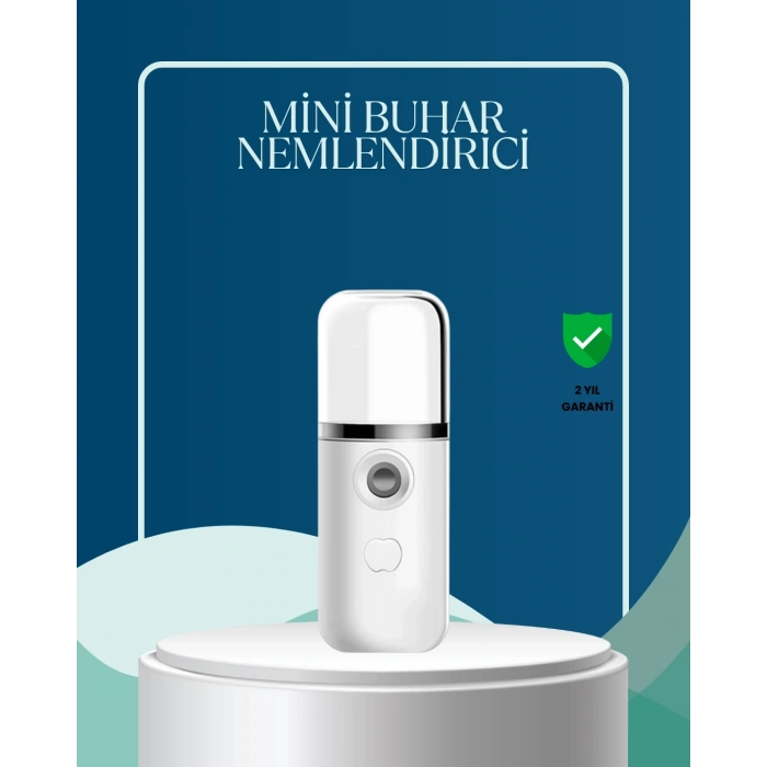 BFS Akıllı Pro Teknolojili Şarjlı Nemlendirici – Portatif Cilt ve Hava Nemlendirici Cihaz