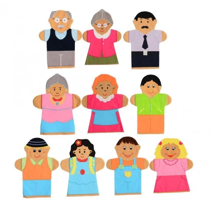 BFS  AND-5001  İNSANLAR KUKLA SETİ 10 LU