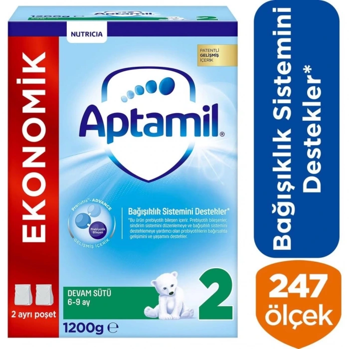BFS  Aptamil Devam Sütü Maması No2 6-9 Ay 1200 Gr