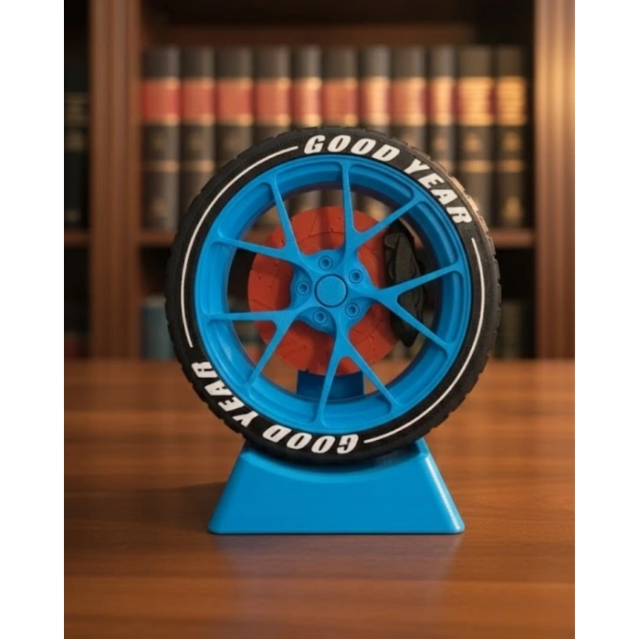 BFS Araba Tutkunlarına Özel Jant Tasarımlı Masa Dekoru