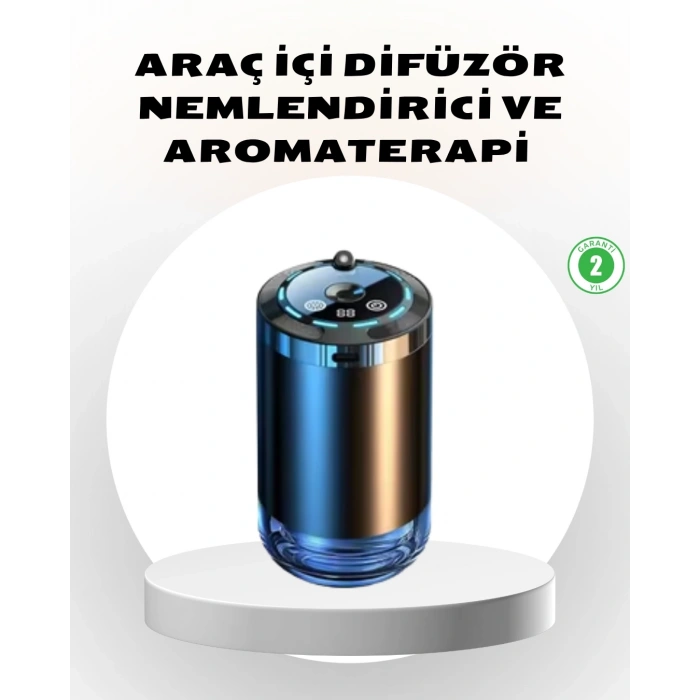 BFS Araç İçi Difüzör Yıldız Projeksiyonlu ve Aromaterapi Özellikli