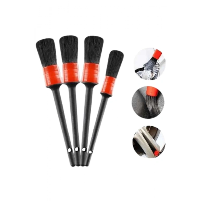 BFS Araç İçi Led Aksesuar 5 Farklı Detaylı Araba Temizlik Fırçası Oto Temizleme Fırçası
