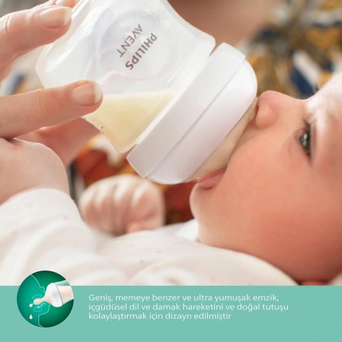 BFS     Avent Doğal Tepkili Natural Response Cam Biberon 240 ml 1+ Ay