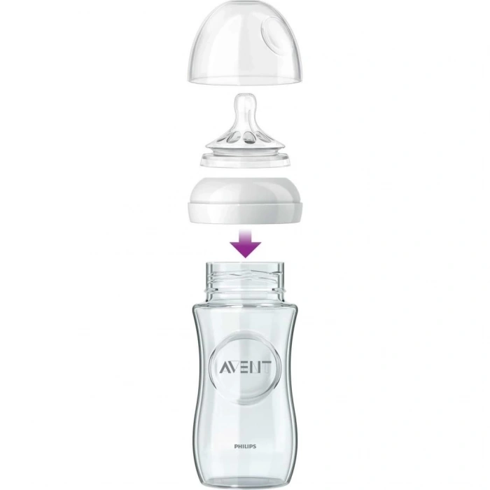 BFS     Avent Natural Cam Biberon 240ml SCF053/17