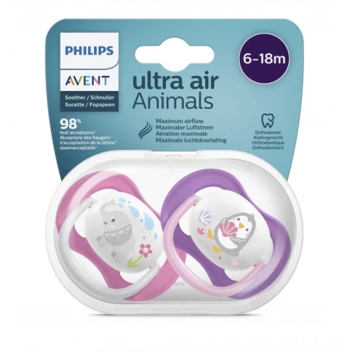 BFS     Avent Ultra Air Emzik 6-18 Ay Kız