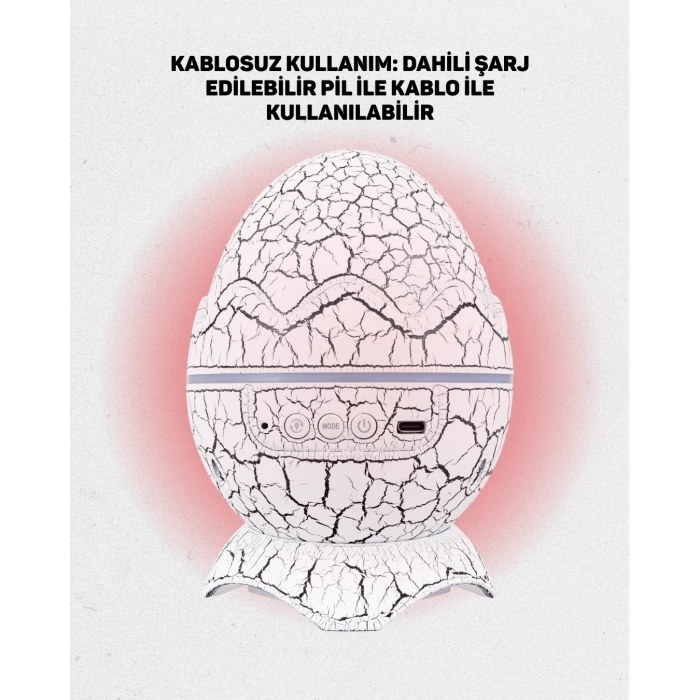 BFS Ayarlanabilir Parlaklık ve Sis Efektli Atmosfer Lambası