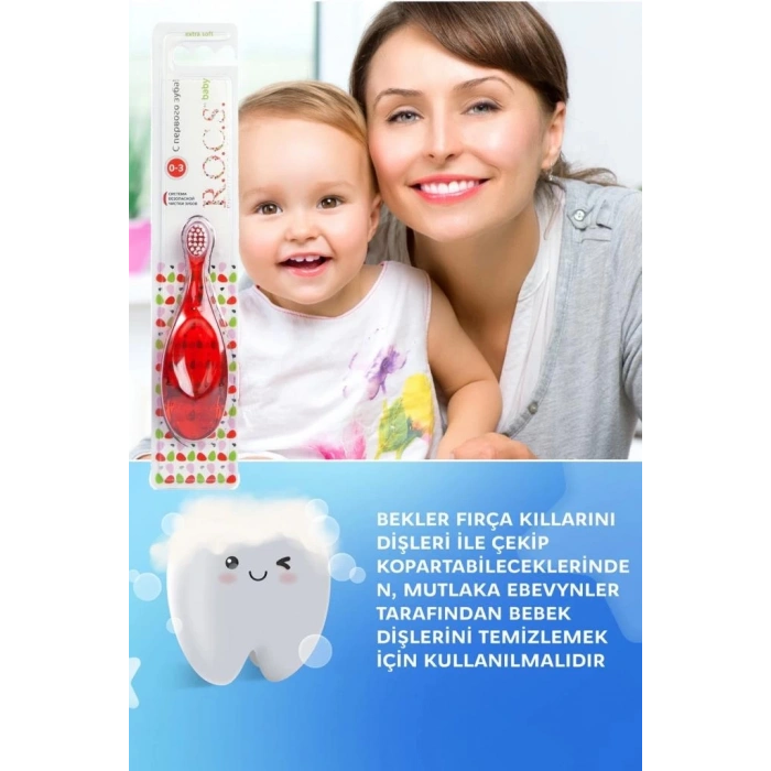 BFS    .Baby Ekstra Soft Diş Fırçası 0-3 Yaş