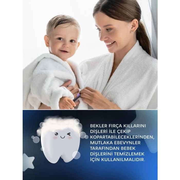 BFS    .Baby Neon Ekstra Soft Diş Fırçası 0-3 Yaş