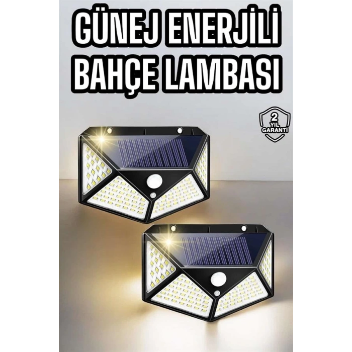 BFS Bahçe Havuz Güneş Enerjili Solar Işıklandırma Sensörlü Bahçe Aydınlatma