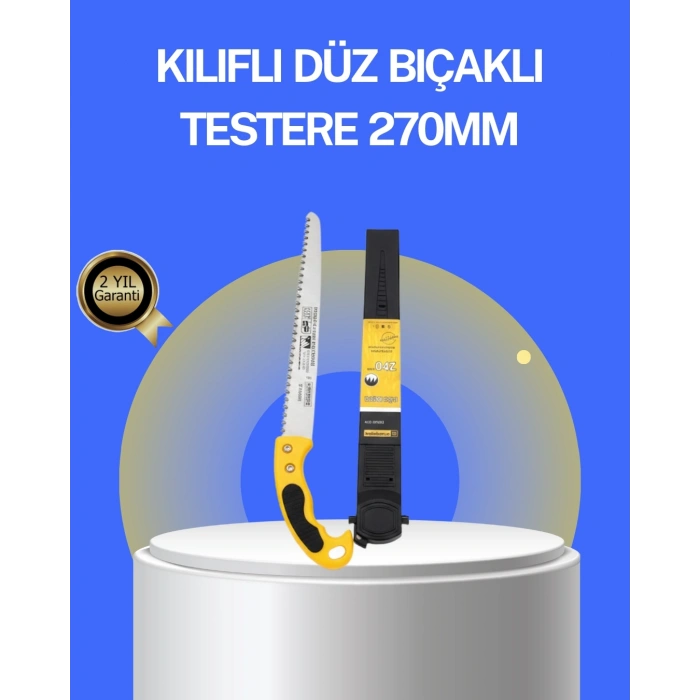 Mey İthalat® Bahçe ve Ağaç Budama Testeresi Ergonomik Saplı