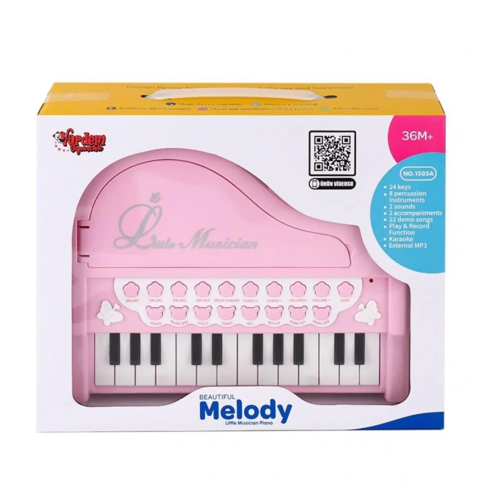 BFS   BAO-1505A Mikrofonlu Mini Piano 24 Tuş MP3 Çalar