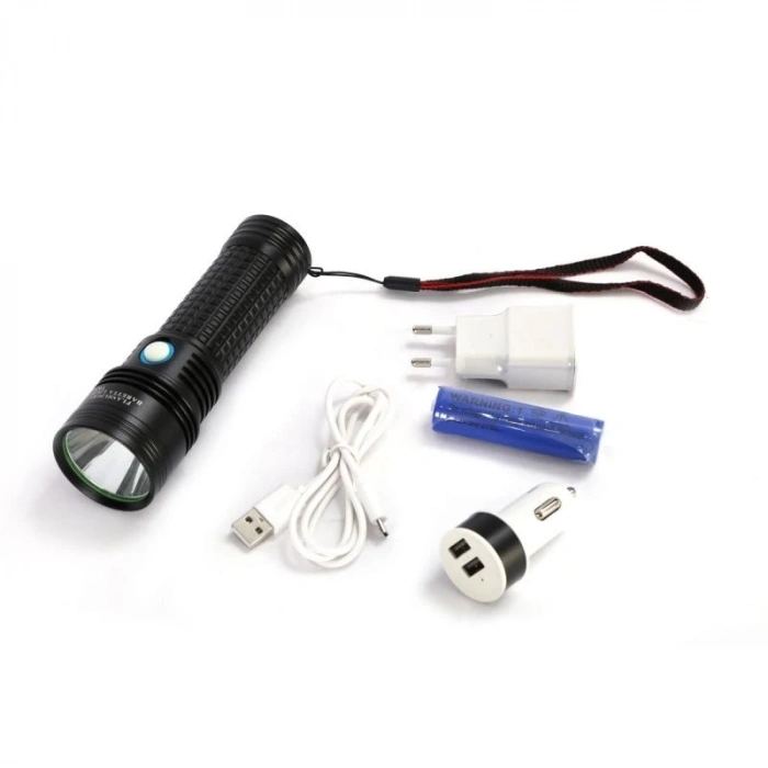 BFS Baretta Tk92 2000 Lümen Amerikan L2 Led Profesyonel Şarjlı El Feneri